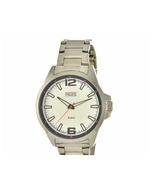 Pacific Time Наручные часы PACIFIC Часы Pacific X0066 корп-хр циф-бел об. чер бр серебряный