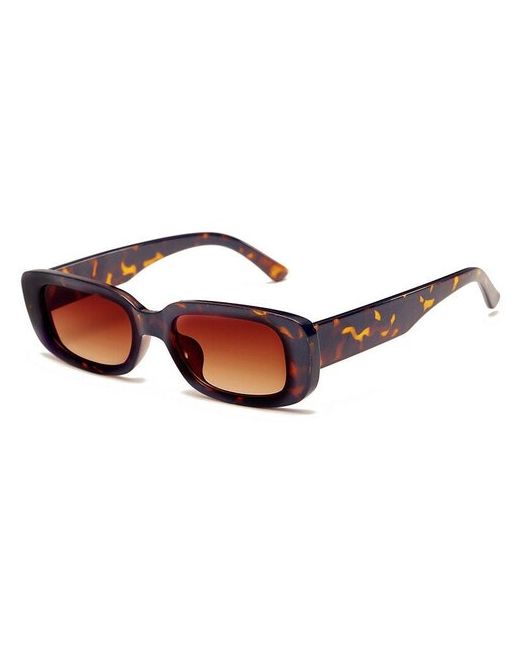 Banttax Солнцезащитные очки S00005 прямоугольные оправа с защитой от УФ поляризационные зеркальные черный