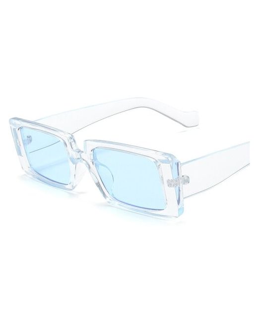 Banttax Солнцезащитные очки S00045 прямоугольные оправа с защитой от УФ поляризационные зеркальные прозрачный
