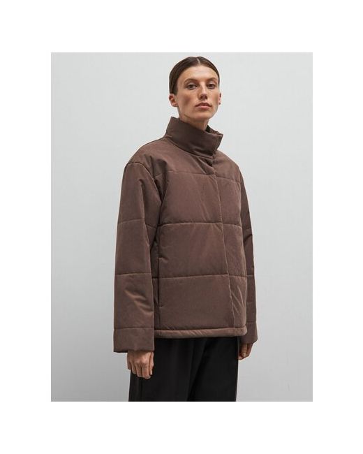 Gate31 куртка демисезон/зима средней длины силуэт прямой подкладка карманы без капюшона размер