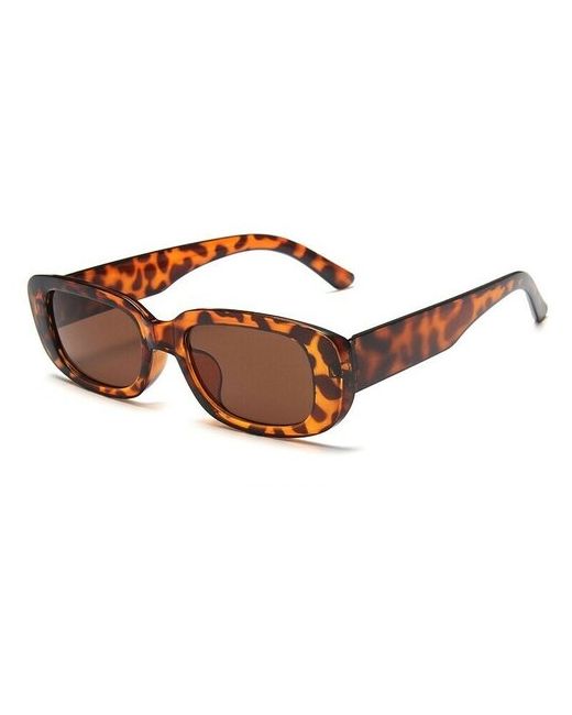 Banttax Солнцезащитные очки S00006 прямоугольные оправа с защитой от УФ поляризационные зеркальные черный