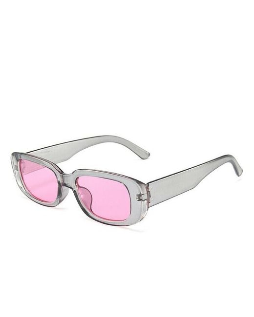Banttax Солнцезащитные очки S00001 прямоугольные оправа с защитой от УФ поляризационные зеркальные прозрачный