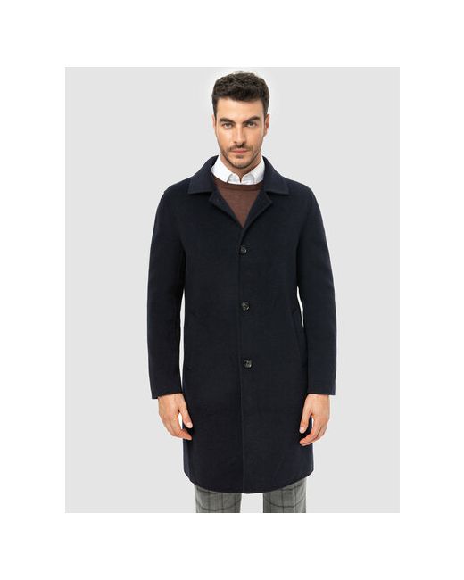 Kanzler Пальто демисезонное шерсть средней длины внутренний карман без капюшона карманы подкладка размер 52