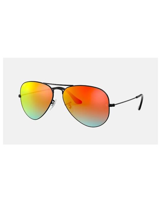 Ray-Ban Солнцезащитные очки авиаторы оправа зеркальные черный