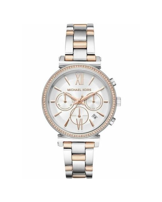 Michael Kors Наручные часы Оригинальные наручные MK6558 серебряный белый