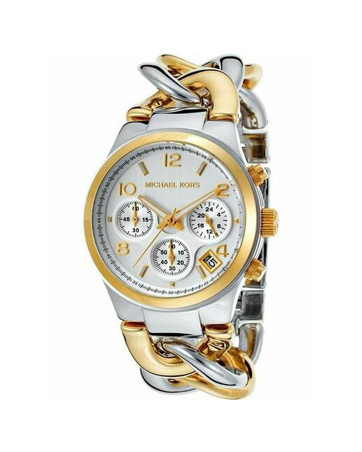 Michael Kors Наручные часы Оригинальные наручные MK3199 серебряный золотой