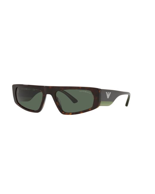 Emporio Armani Солнцезащитные очки оправа с защитой от УФ для