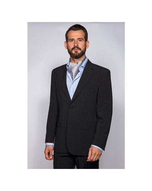 mishelin Костюм пиджак и брюки классический стиль полуприлегающий силуэт однобортная шлицы размер 182-104-092