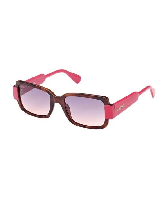 Max & Co. Солнцезащитные очки прямоугольные с защитой от УФ для черепаховый