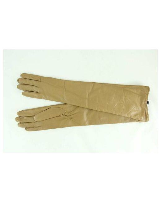 Harmon Moda Перчатки демисезонные натуральная кожа подкладка утепленные удлиненные размер 75 мультиколор