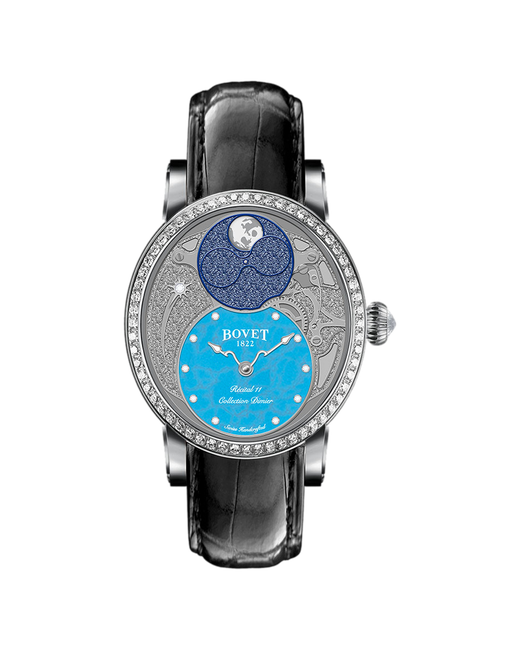 Bovet Наручные часы Dimier Recital 11 Miss Alexandra R110018-SD1 синий серебряный