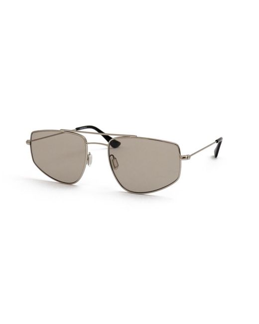 Eyerepublic Солнцезащитные очки прямоугольные оправа с защитой от УФ серый
