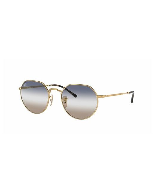 Ray-Ban Солнцезащитные очки круглые оправа градиентные с защитой от УФ желтый