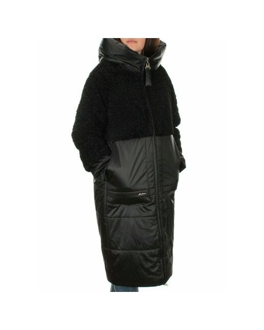 Не определен куртка зимняя силуэт свободный манжеты отделка мехом капюшон несъемный мех карманы подкладка стеганая внутренний карман размер 56