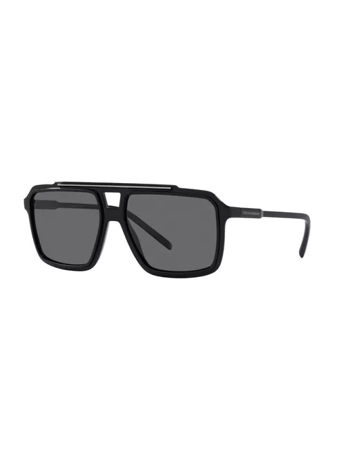 Dolce & Gabbana Солнцезащитные очки квадратные оправа поляризационные с защитой от УФ для