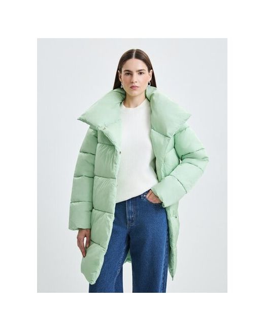 Zarina куртка демисезонная размер RU 48 зеленый