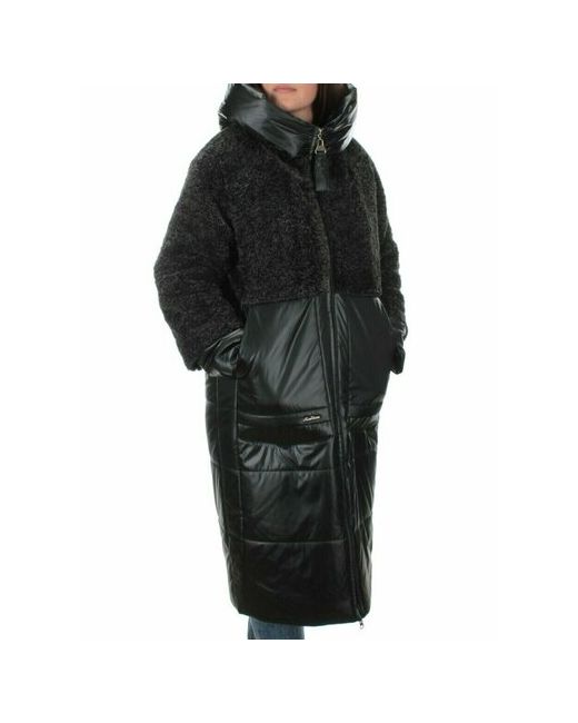Не определен куртка зимняя силуэт свободный манжеты отделка мехом капюшон несъемный мех карманы подкладка стеганая внутренний карман размер 54 зеленый