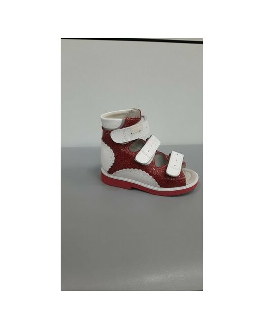 Орто-Обувь Сандалии натуральная кожа размер красный