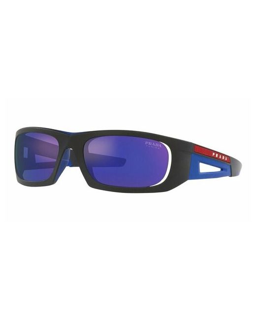 Prada Linea Rossa Солнцезащитные очки Prada узкие спортивные для черный