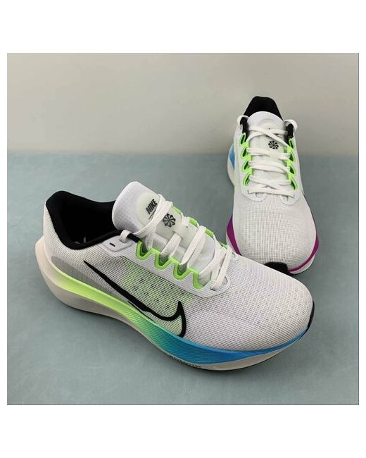 Nike Кроссовки Zoom Fly 5 FQ6851-101 демисезонные теннисные низкие размер 40.5 EU мультиколор