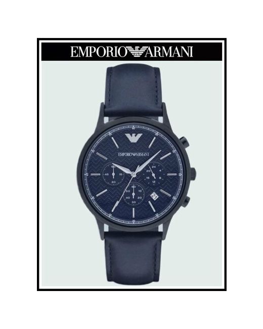 Emporio Armani Наручные часы черный синий