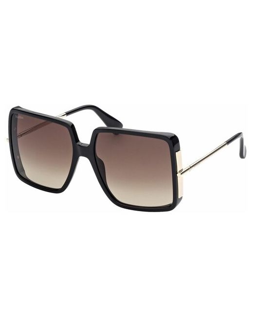 Max Mara Солнцезащитные очки квадратные оправа с защитой от УФ градиентные для