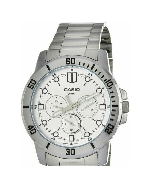 Casio Наручные часы Часы MTP-VD300D-7E серебряный