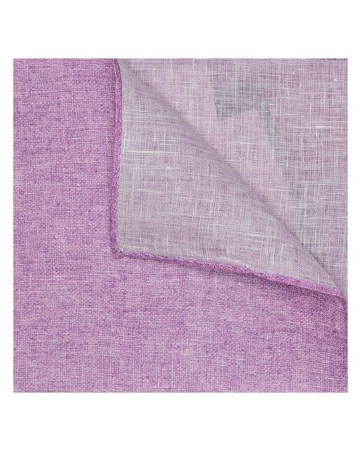 Atelier F&B Нагрудный платок натуральный шелк лен однотонный для