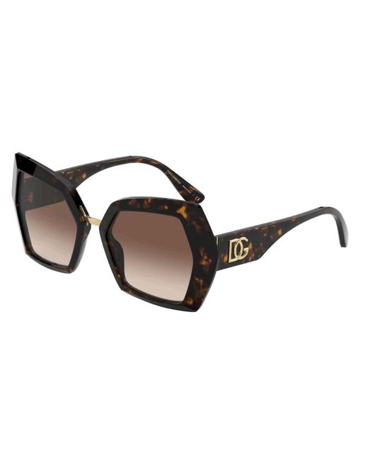 Dolce & Gabbana Солнцезащитные очки бабочка оправа градиентные с защитой от УФ для мультиколор