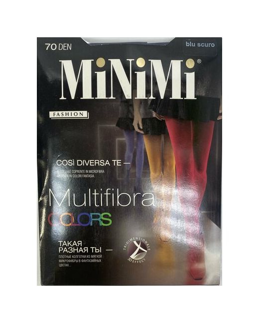 Minimi Колготки Multifibra Colors 70 den с ластовицей размер