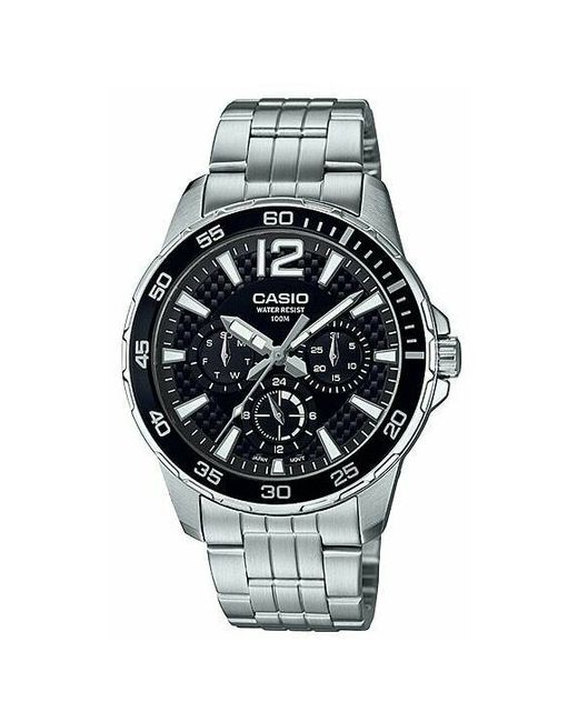 Casio Наручные часы Часы MTP-330D-1AVDF черный серебряный