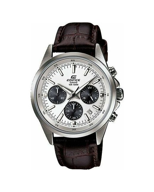 Casio Наручные часы Часы EFR-527L-7AV серебряный коричневый