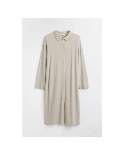 H & M Платье-рубашка повседневное прямой силуэт миди размер 3XL