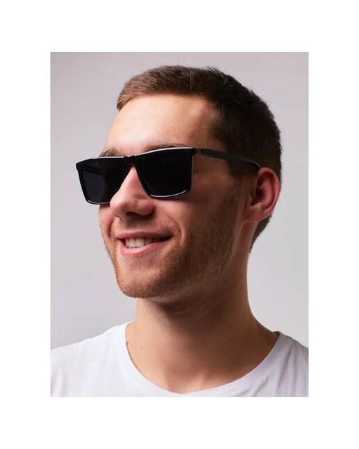 Arthur Bark Солнцезащитные очки Прямоугольные1 прямоугольные оправа спортивные поляризационные с защитой от УФ