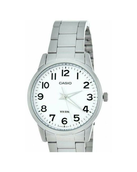 Casio Наручные часы MTP-1303D-7B серебряный белый