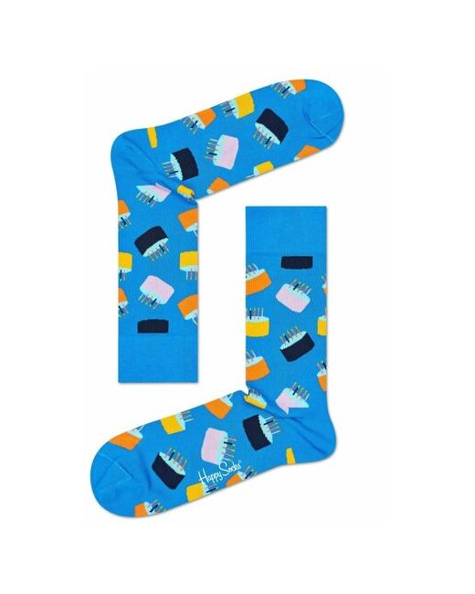 Happy Socks Носки унисекс 3 пары фантазийные размер мультиколор
