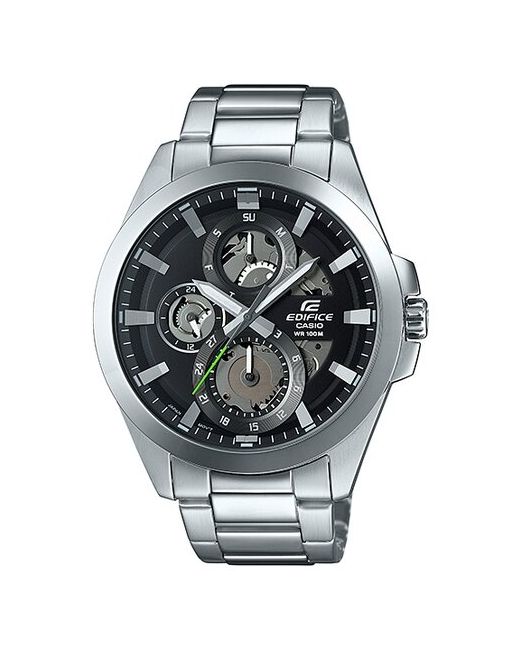 Casio Наручные часы ESK-300D-1A серебряный черный