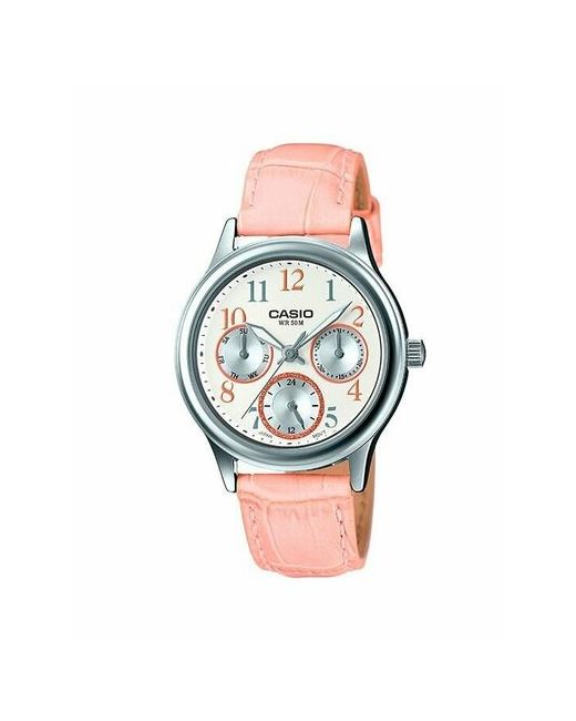 Casio Наручные часы Часы LTP-E306L-4BVDF серебряный розовый