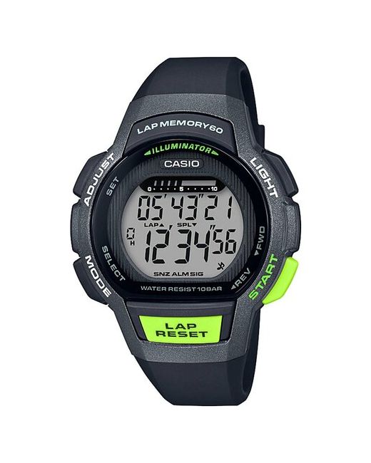 Casio Наручные часы Японские наручные Collection LWS-1000H-1AVEF черный