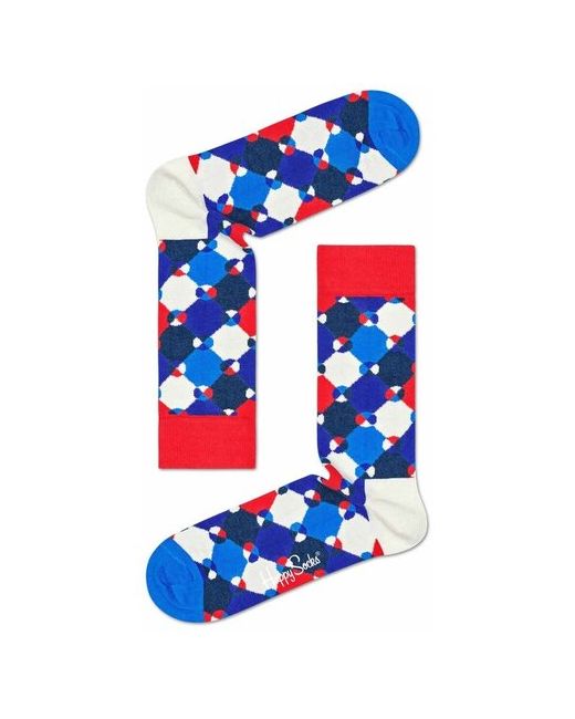 Happy Socks Носки унисекс 1 пара размер синий