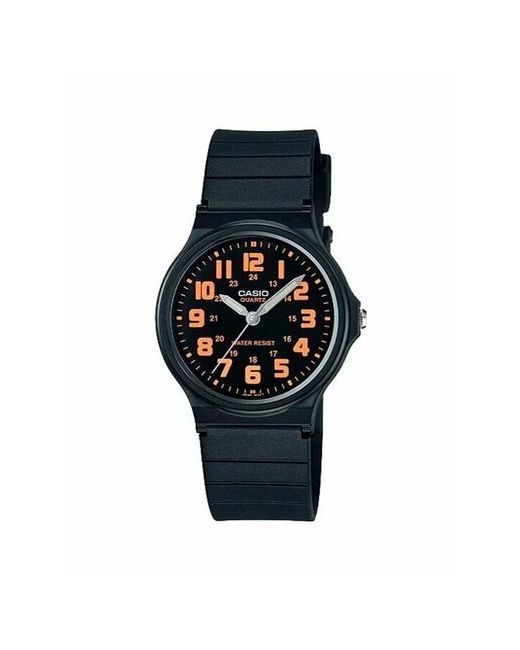 Casio Наручные часы Часы MQ-71-4BDF черный оранжевый
