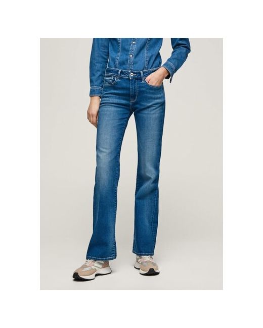 Pepe Jeans London Джинсы прямые средняя посадка стрейч размер 25