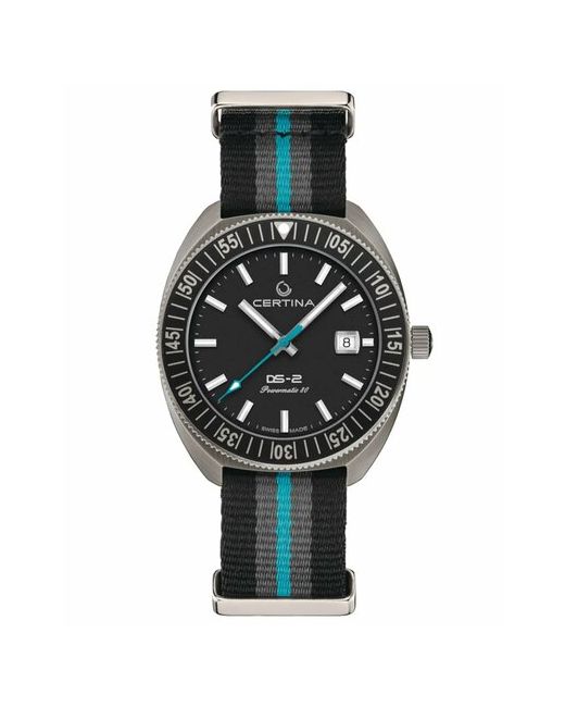 Certina Наручные часы Швейцарские механические Sport DS-2 C024.607.48.051.10 C0246074805110 с гарантией белый голубой