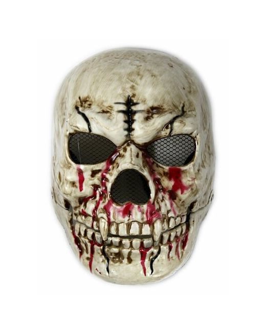 игрушка-праздник Карнавальная маска кровавый череп