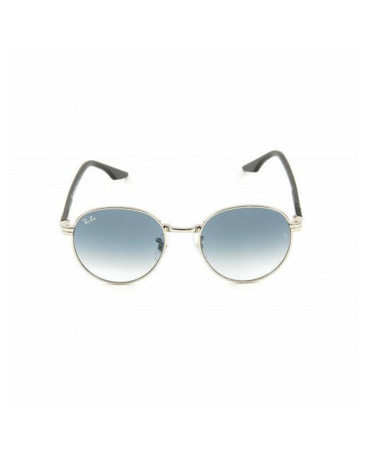 Ray-Ban Солнцезащитные очки круглые оправа градиентные серебряный