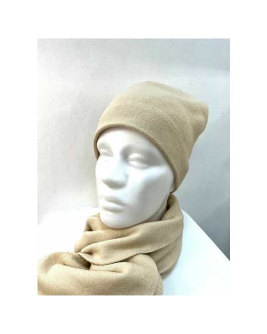 Forti Комплект бини шапка шарф зимний шерсть размер OneSize
