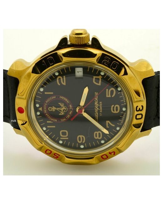 Восток Наручные часы Часы наручные механические Командирские 819955 Морская пехота черный
