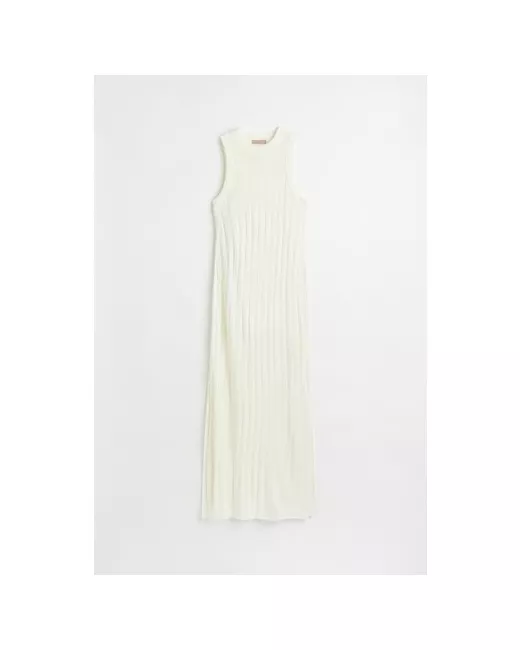 H & M Платье-лапша повседневное прямой силуэт миди размер