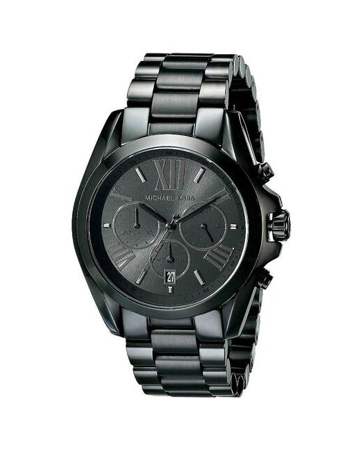 Michael Kors Наручные часы наручные черные большие стальные на браслете