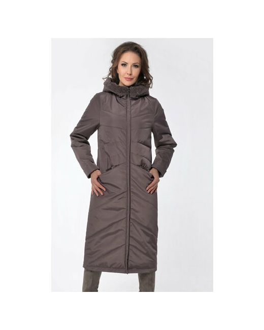 Бизнес Стиль куртка демисезон/зима силуэт прямой стеганая размер 48